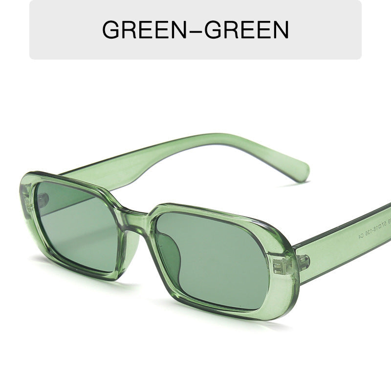 Retro Small Frame Sunglasses Female Candy Color Colorful Fashion Sunglasses My Store