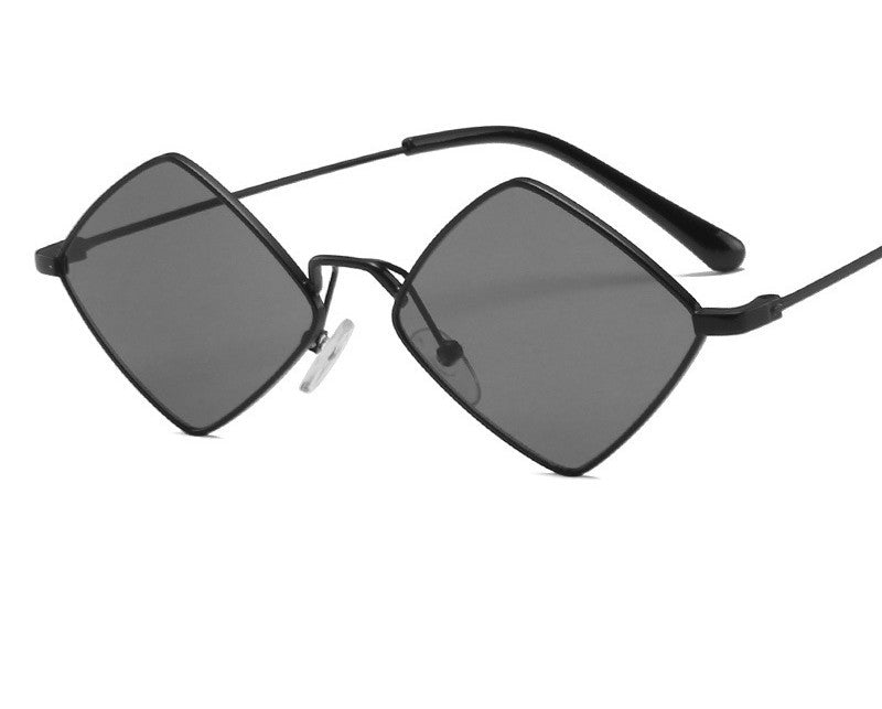 Retro Style Diamond Sunglasses Sunglasses Personality Irregular Metal Sunglasses My Store