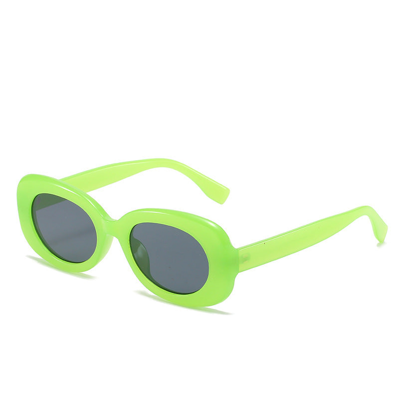 Sunglasses Women Oval Fashion Simple Sunglasses My Store