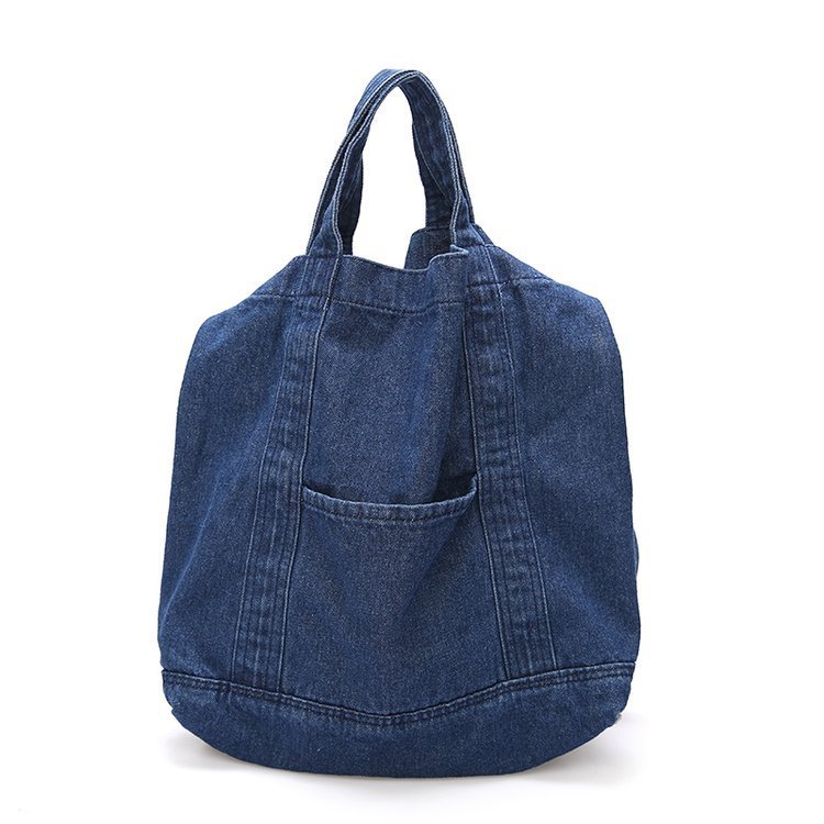 Big Tote Bags Large Capacity Canvas Denim Shipping Bag My Store