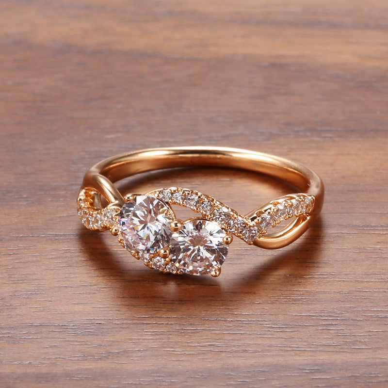 Special Rose Diamond Rings SYTELLA