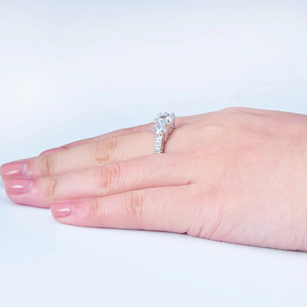 Radiant Love Champagne Ring SYTELLA