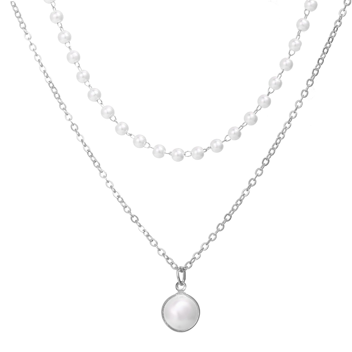 Stunning Artificial Pearl Necklace SYTELLA