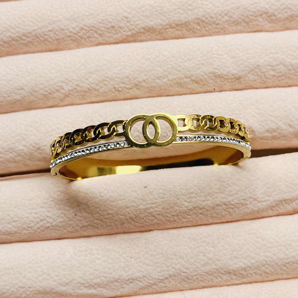 Classy Rose Gold Bracelet SYTELLA