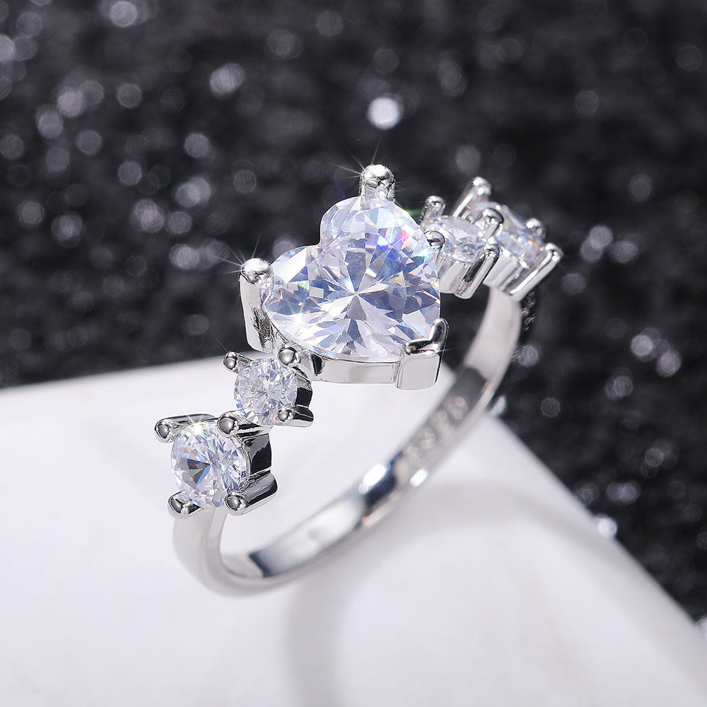Heart Shaped Exclusive Ring SYTELLA