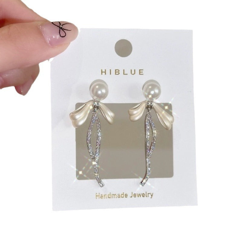 Classy Bow Tie Stud Earrings SYTELLA