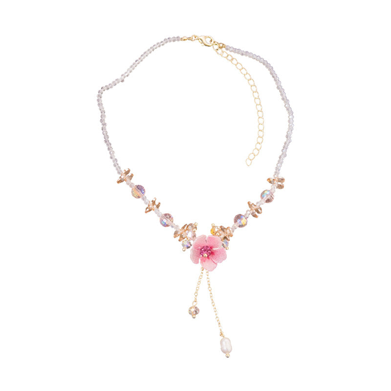 Crystal Diamond Necklace SYTELLA