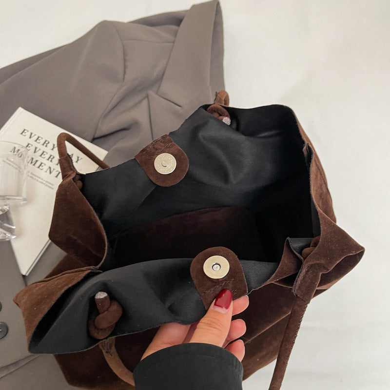 Retro Bags Women's Large Capacity Autumn Simplicity Work Commuter Shoulder Underarm Bag My Store
