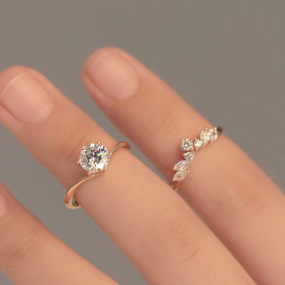 Transformative Couple Rose Ring SYTELLA