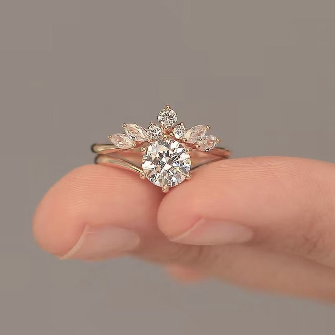 Transformative Couple Rose Ring SYTELLA