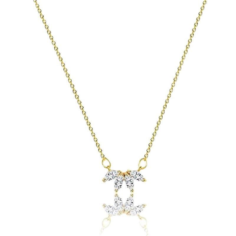 Shining Flower Petal Necklace SYTELLA