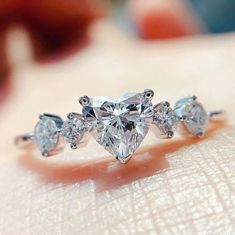 Heart Shaped Exclusive Ring SYTELLA