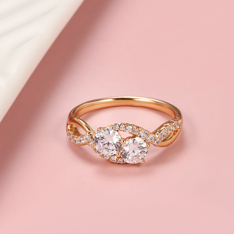 Special Rose Diamond Rings SYTELLA