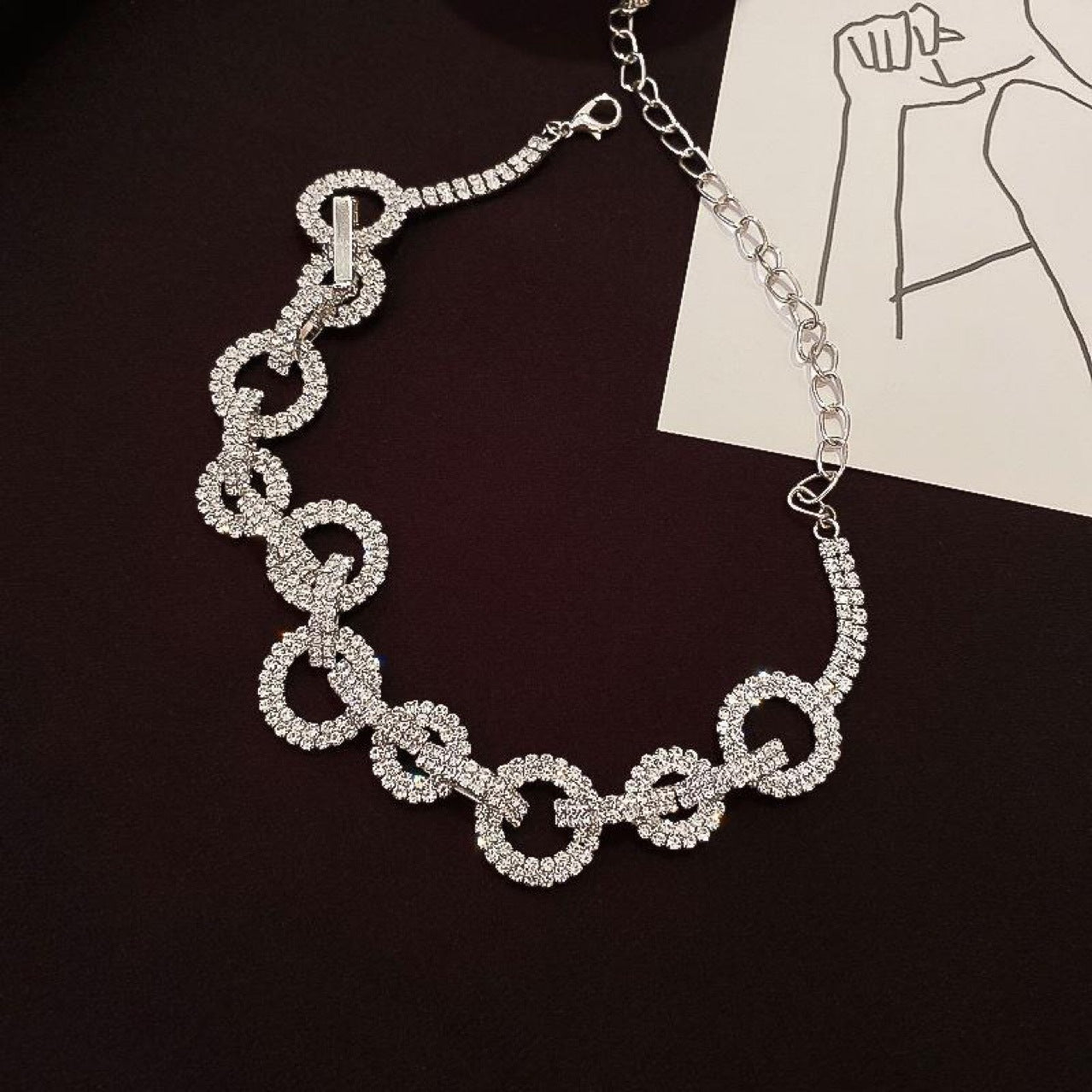 Trendy Diamond Cuban Necklace SYTELLA