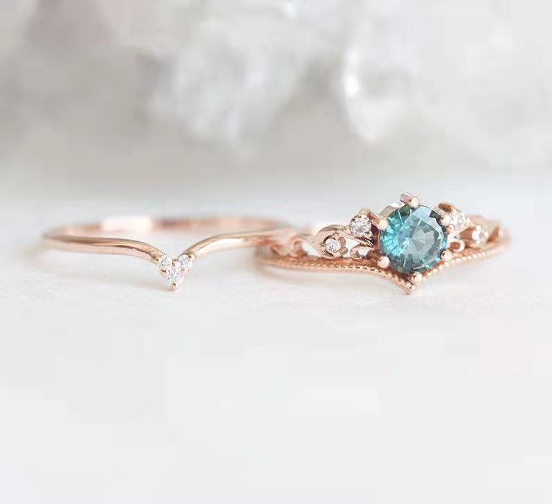 Rose Gold Women Ring SYTELLA