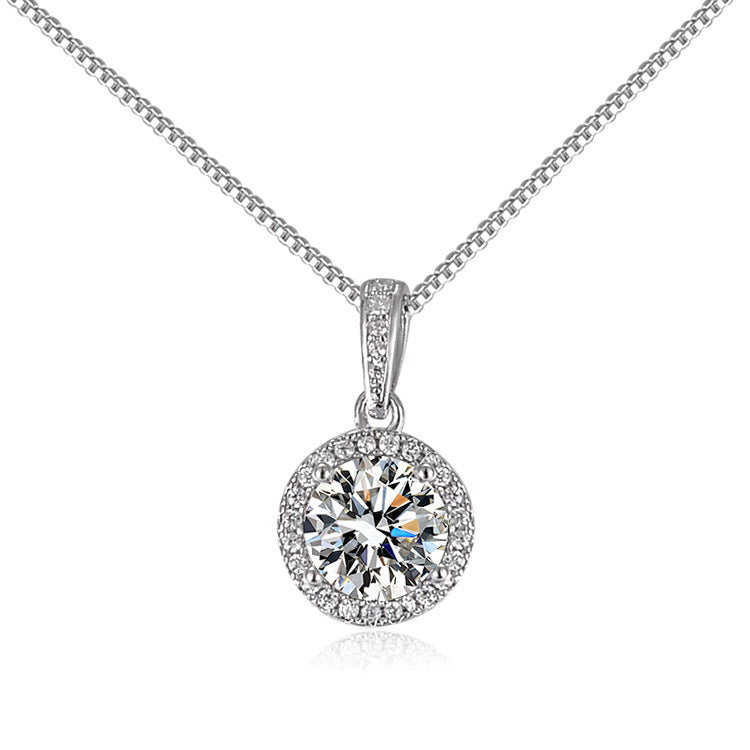 Royal Stone Clavicle Necklace SYTELLA
