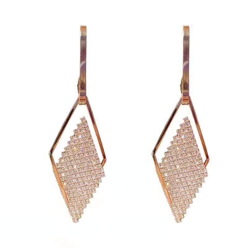 Light Luxury Diamond Earrings SYTELLA