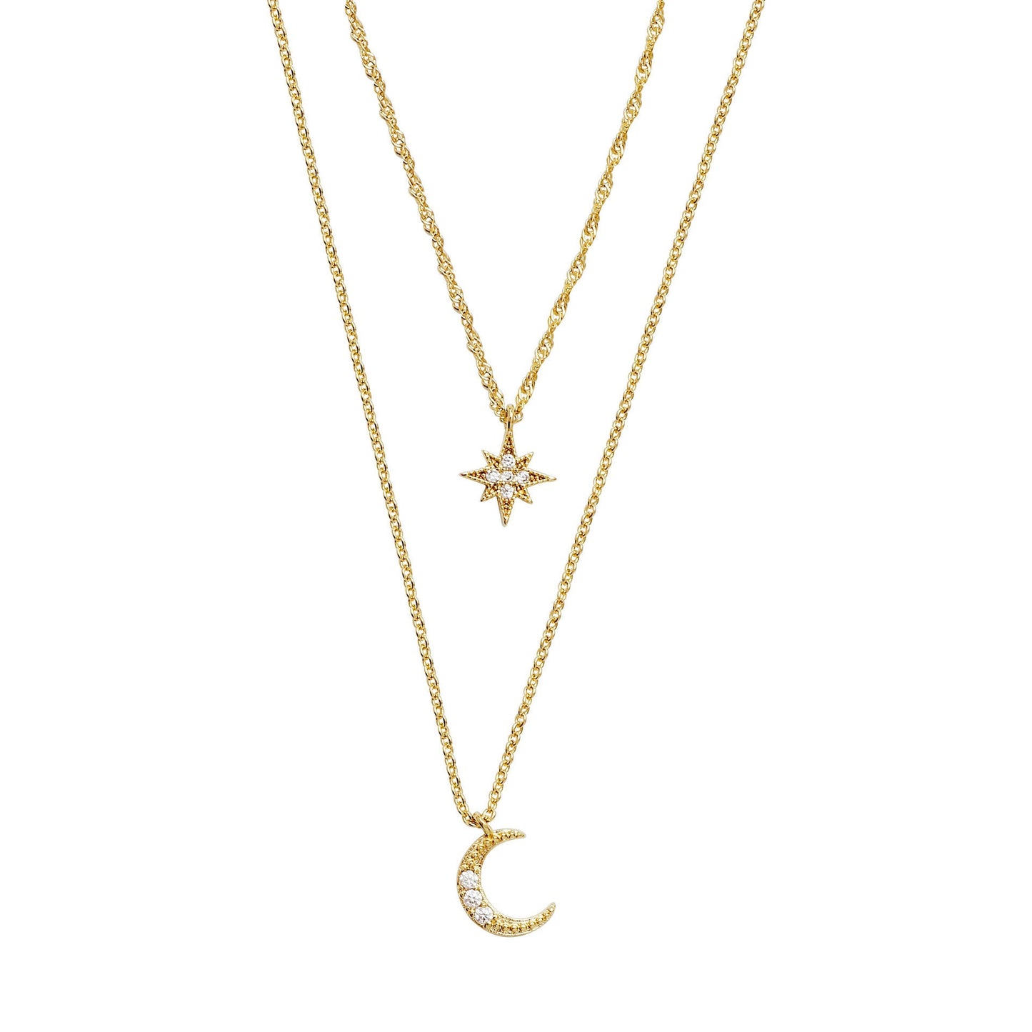 Classy Moon Necklace SYTELLA