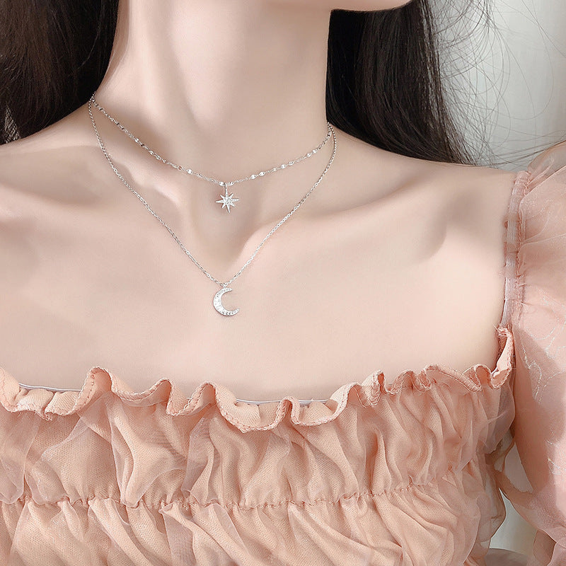 Classy Moon Necklace SYTELLA