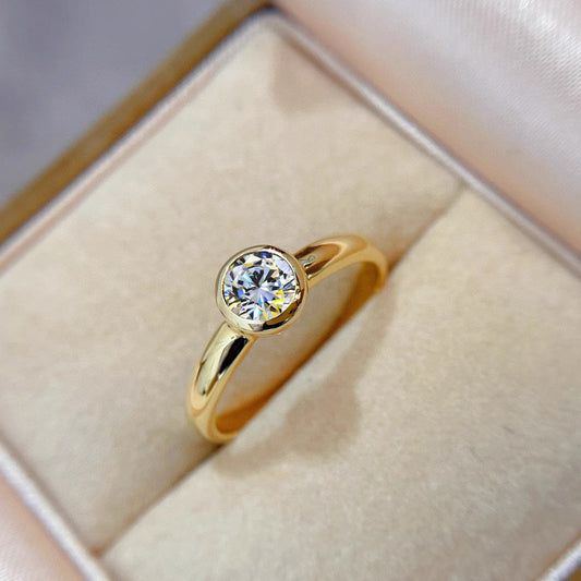 Simplicity Bubble Stone Ring SYTELLA