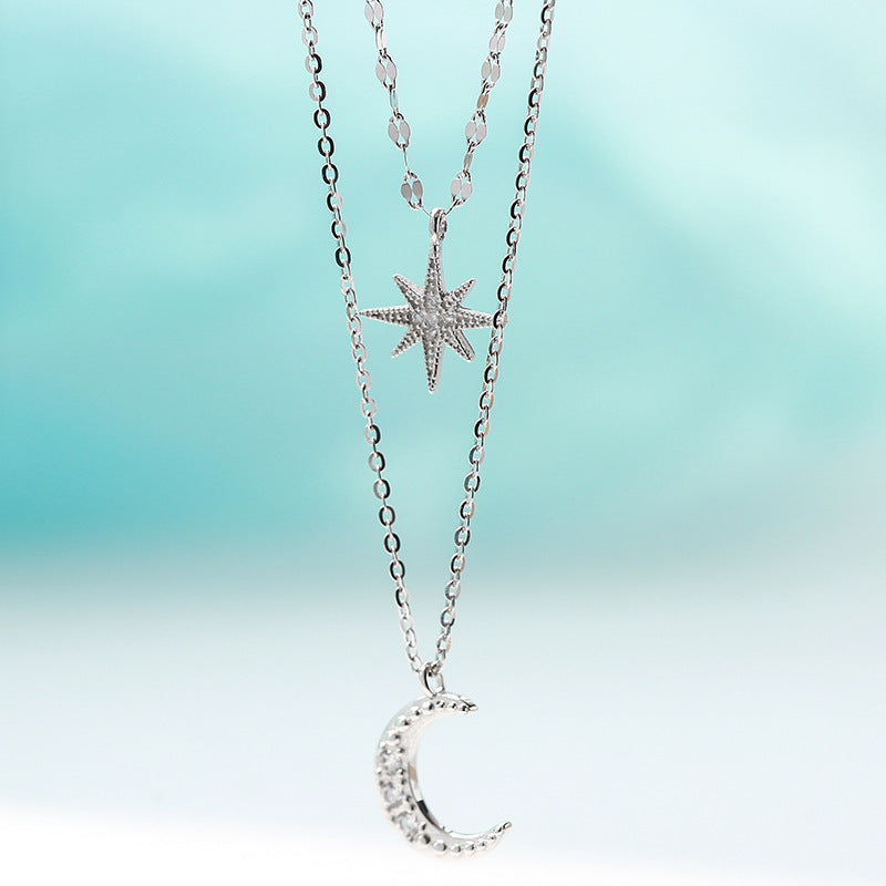 Classy Moon Necklace SYTELLA