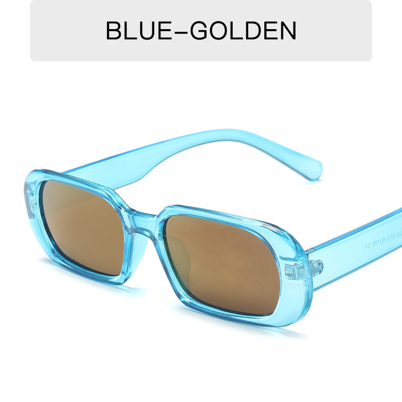 Retro Small Frame Sunglasses Female Candy Color Colorful Fashion Sunglasses My Store