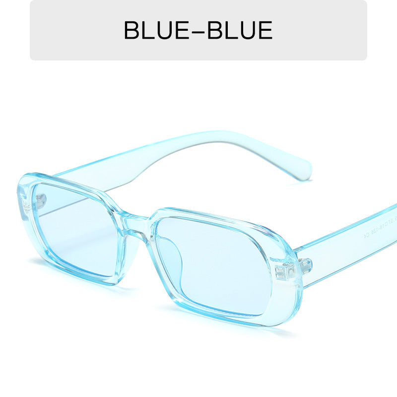 Retro Small Frame Sunglasses Female Candy Color Colorful Fashion Sunglasses My Store