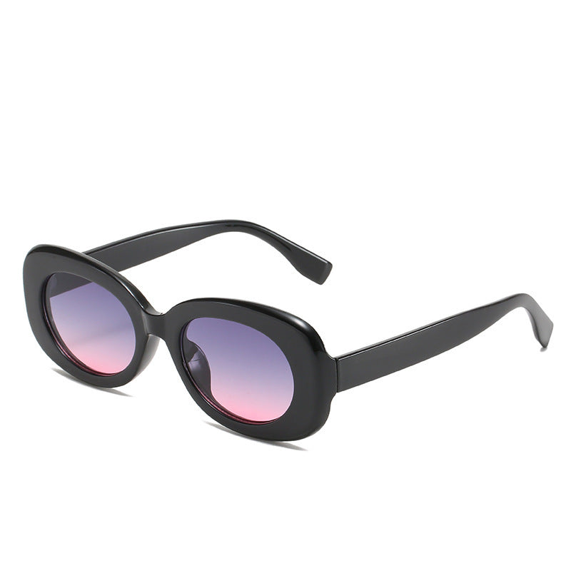 Sunglasses Women Oval Fashion Simple Sunglasses My Store