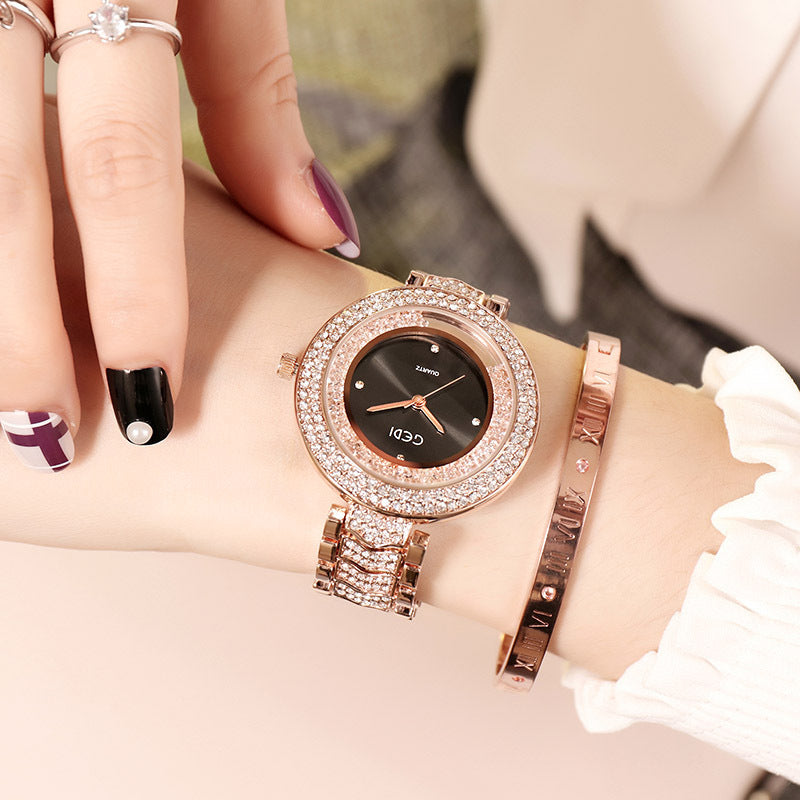 Women's watch with diamond strap My Store