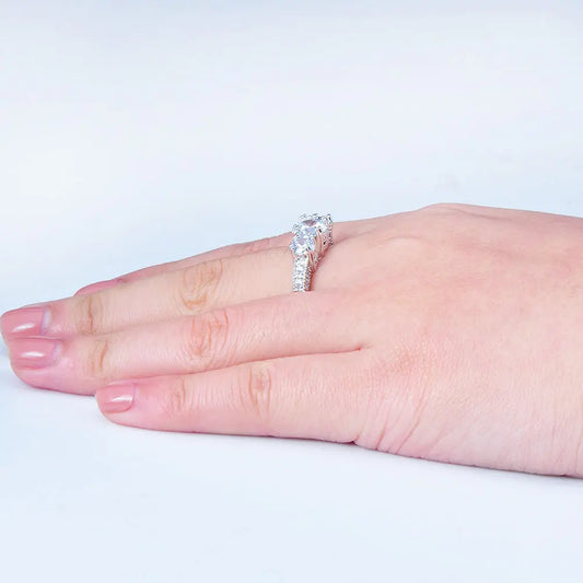 Radiant Love Champagne Ring SYTELLA