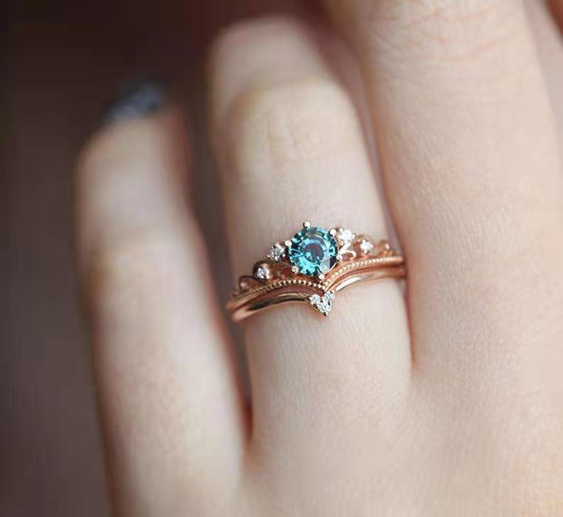 Rose Gold Women Ring SYTELLA