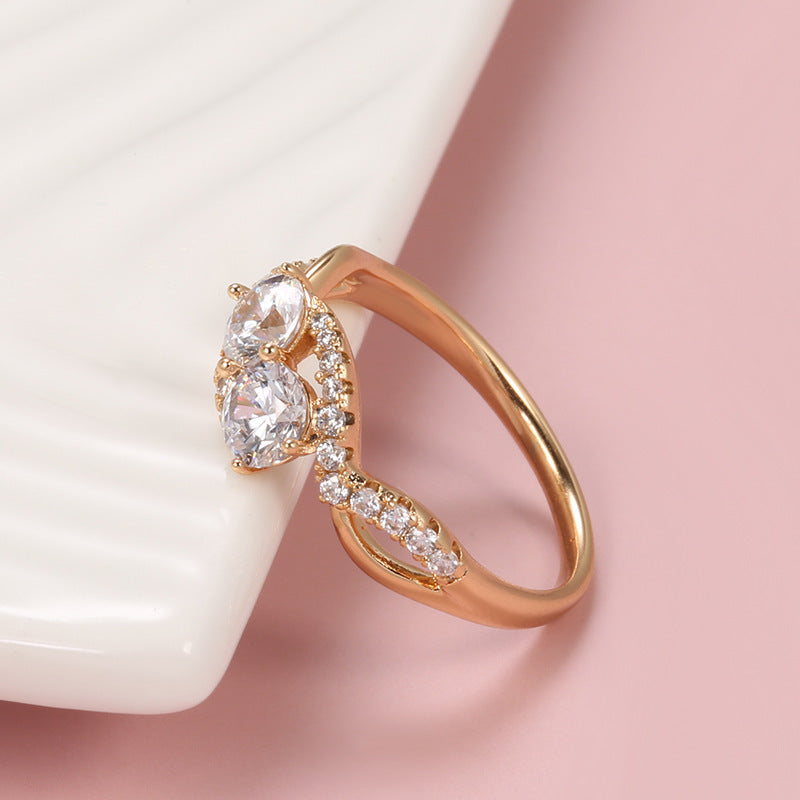 Special Rose Diamond Rings SYTELLA