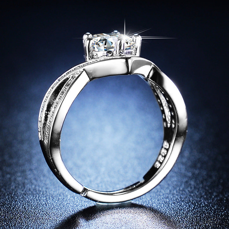 Diamond Proposal Wedding Ring SYTELLA