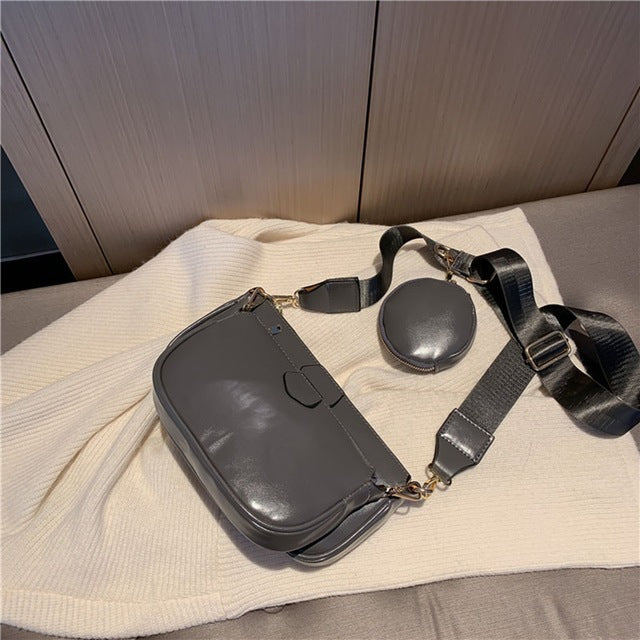 Hand Bag set Black College Luxury Bags For Women My Store