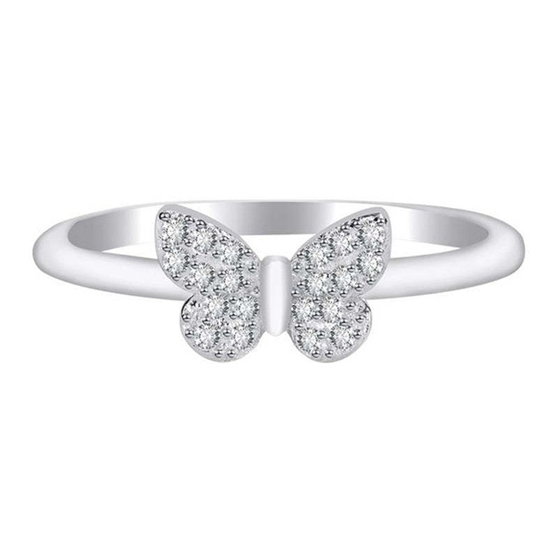 Luxury Fashion Butterfly Ring SYTELLA
