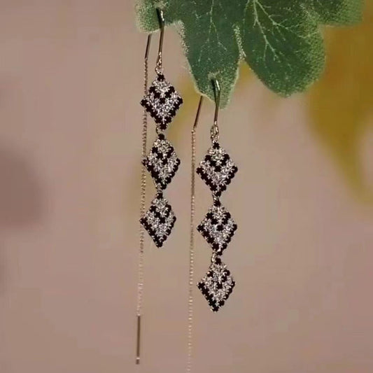 Unique Design Rhombus Earrings SYTELLA
