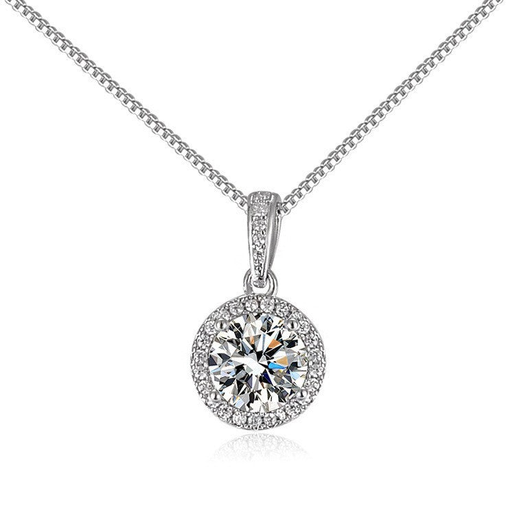 Royal Stone Clavicle Necklace SYTELLA
