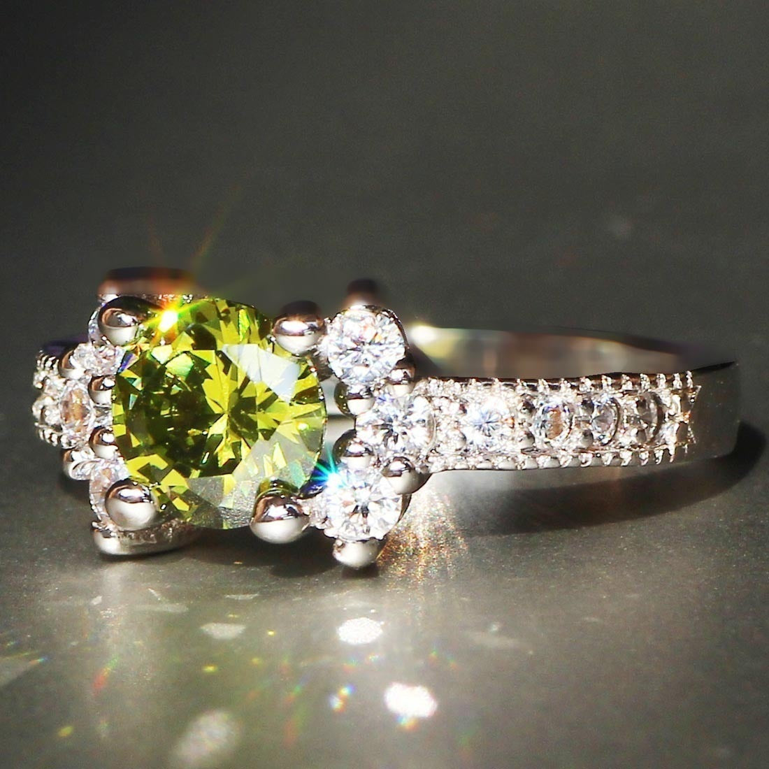 Champagne Shine Ring SYTELLA