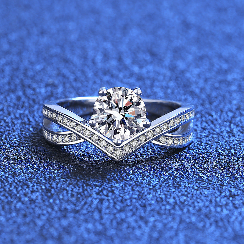 Diamond Proposal Wedding Ring SYTELLA