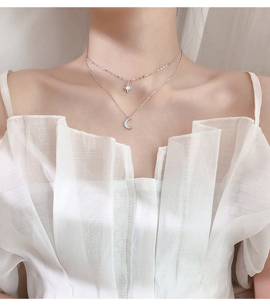 Classy Moon Necklace SYTELLA