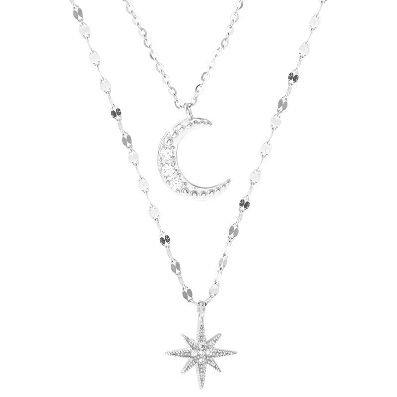 Classy Moon Necklace SYTELLA