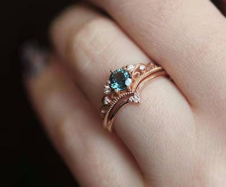 Rose Gold Women Ring SYTELLA
