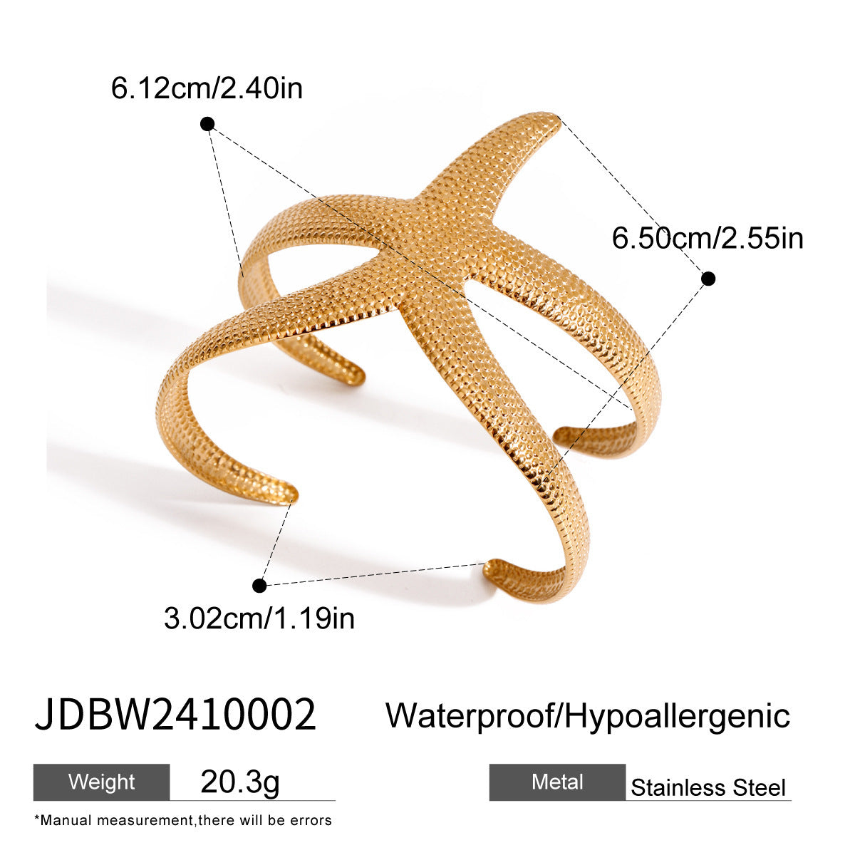 Excellent Starfish Bracelet SYTELLA