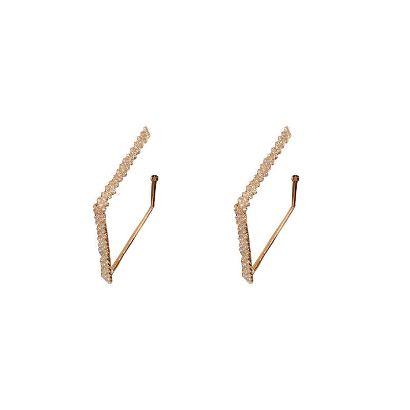 Awesome Design Diamond Earrings SYTELLA