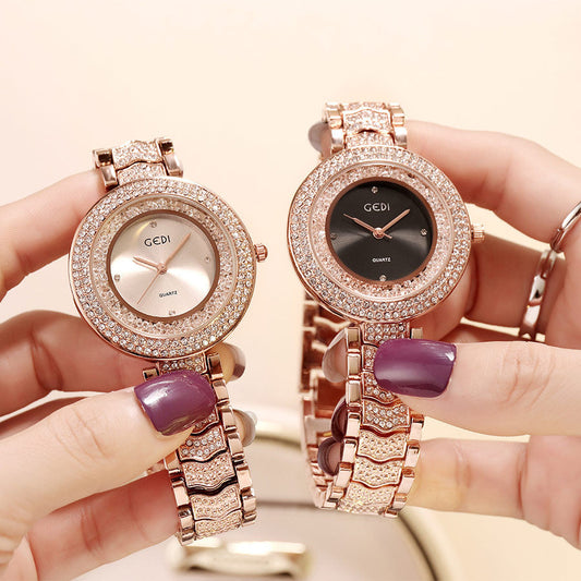 Women's watch with diamond strap My Store
