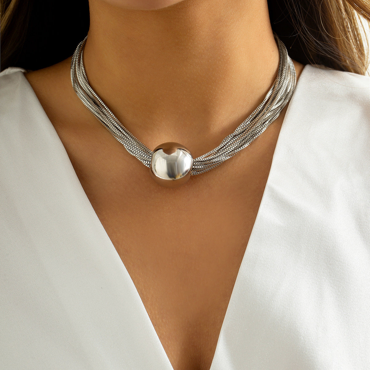 Exaggerated Punk Necklace SYTELLA