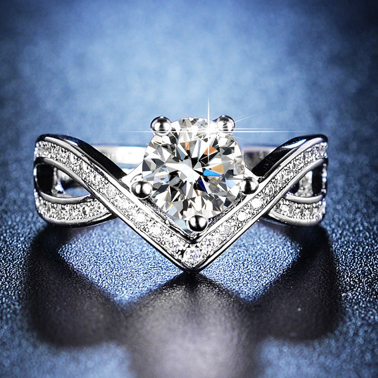 Diamond Proposal Wedding Ring SYTELLA
