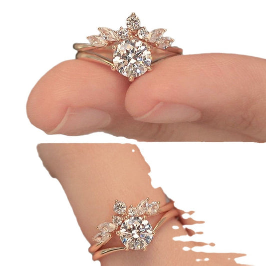 Transformative Couple Rose Ring SYTELLA