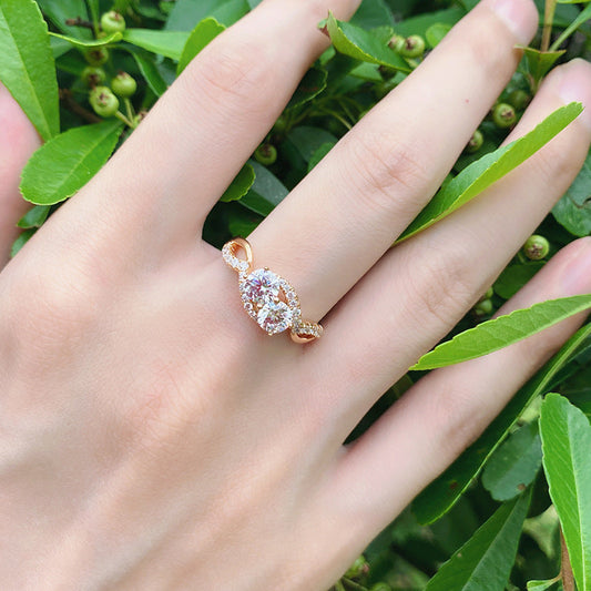 Special Rose Diamond Rings SYTELLA