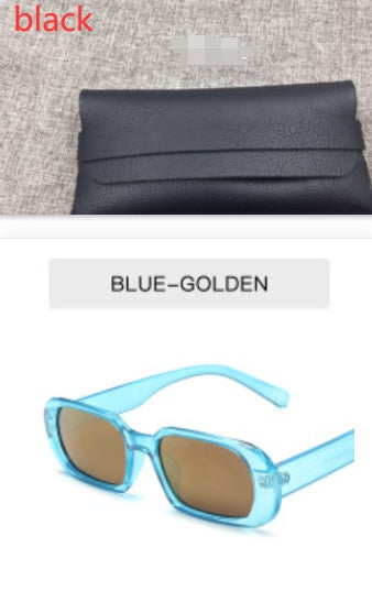 Retro Small Frame Sunglasses Female Candy Color Colorful Fashion Sunglasses My Store
